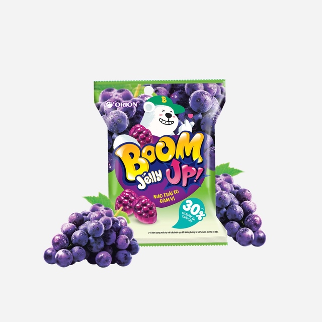 Kẹo dẻo “Boom” chiết xuất từ nước trái cây thật bùng nổ trên thị trường - Ảnh 3.