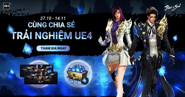 Bùng nổ cùng loạt sự kiện hấp dẫn mừng ngày ra mắt nền tảng đồ họa mới UE4 của tựa game Blade & Soul Việt Nam - Ảnh 6.