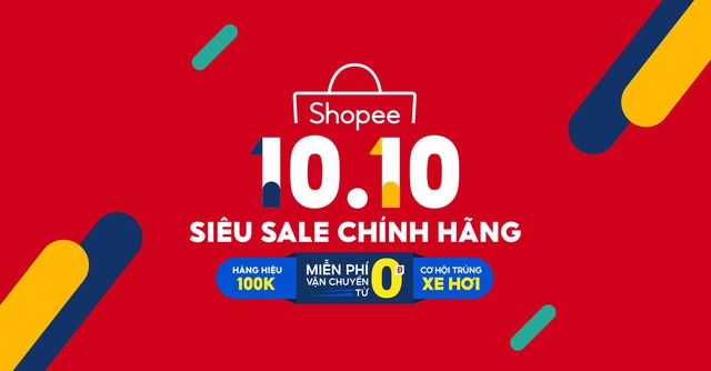 Shopee 10.10 Siêu Sale Chính Hãng mang đến “Gói Siêu Voucher Thương hiệu giá 1K - Ảnh 1.