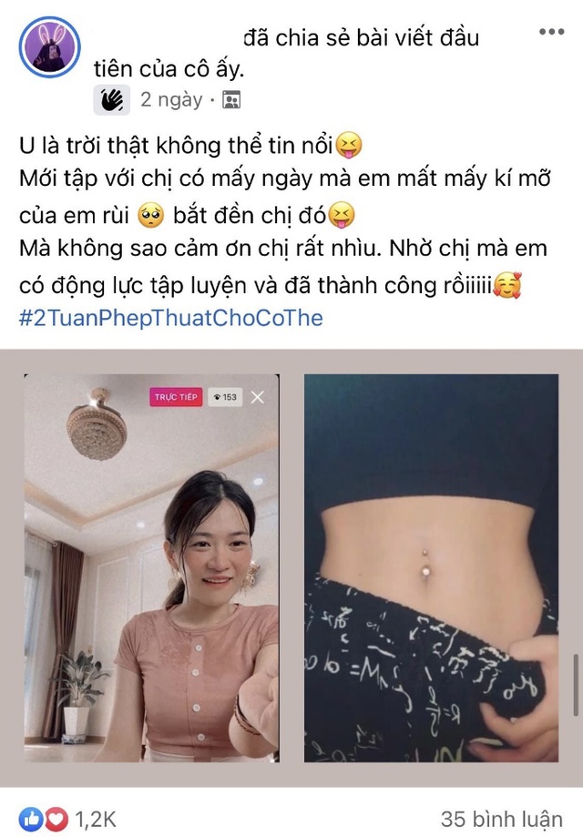 Giảm tới 6kg sau 2 tuần tham gia &ldquo;2 Tuần Ph&eacute;p Thuật Cho Cơ Thể&rdquo; của L&ecirc; Bống, nhiều bạn trẻ lột x&aacute;c ngoạn mục - Ảnh 6.