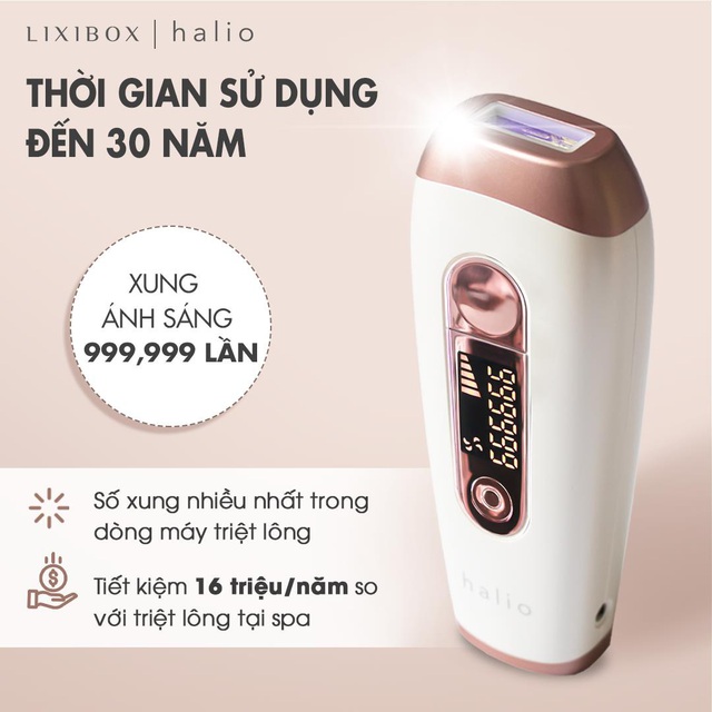Sắm m&aacute;y triệt l&ocirc;ng cầm tay gi&aacute; chỉ khoảng 3 triệu, hiệu quả ngang ngửa m&agrave; gi&aacute; &ldquo;hời&rdquo; hơn hẳn đến spa - Ảnh 3.