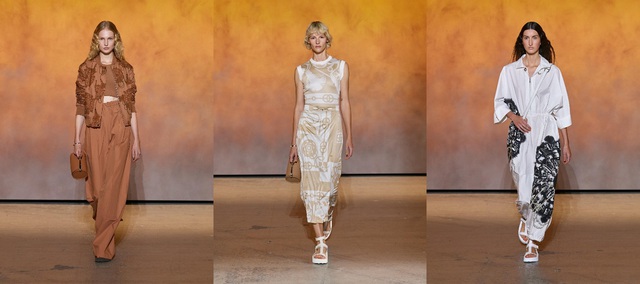 Herm&egrave;s Xu&acirc;n - H&egrave; 2022: &Aacute;nh dương ấm &aacute;p tr&ecirc;n đường băng Le Bourget - Ảnh 3.