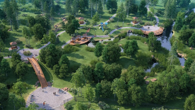 Công viên Wellness Bãi Kem gia tăng trải nghiệm chăm sóc sức khỏe giữa thiên nhiên cho cư dân. (Ảnh minh họa – nguồn Shutterstock)