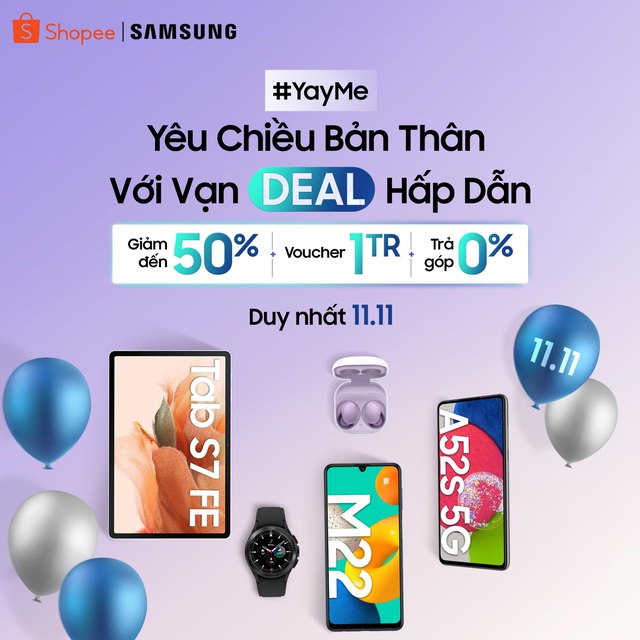 Top thương hiệu đình đám thay nhau tung deal cực khủng, ưu đãi đến 50% trong 11.11 - Ảnh 2.