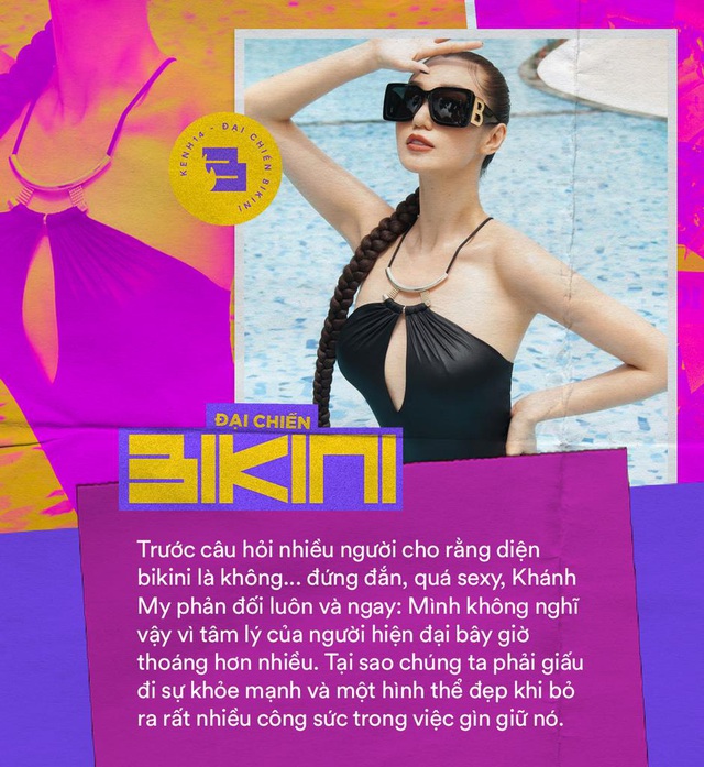 Khánh My: Đừng ngại diện bikini, vì sao phải giấu vóc dáng trong khi đã cực khổ để giữ gìn nó - Ảnh 6.