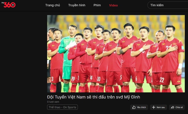 Xem truyền hình, bóng đá thả ga ko tốn data, đích thị TV360 app - Ảnh 1.
