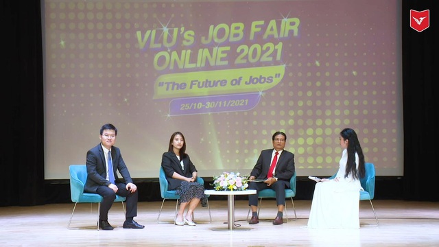 Sinh viên Văn Lang tiếp cận hàng ngàn vị trí việc làm qua Job Fair online - Ảnh 1.