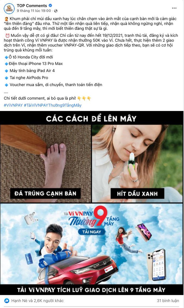Ng&ocirc; Kiến Huy: M&ugrave;a n&agrave;y kh&ocirc;ng cần ai đ&oacute;, chỉ cần iPhone, iPad trong Thưởng 9 tầng m&acirc;y của v&iacute; VNPAY - Ảnh 3.