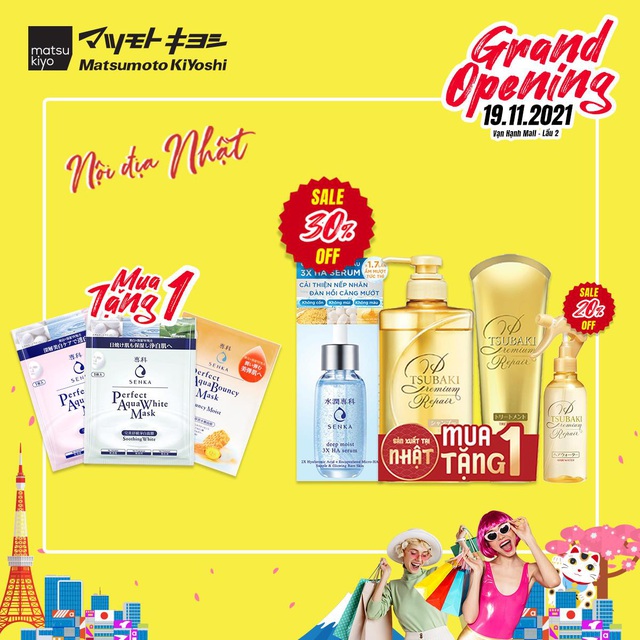 Matsukiyo tung sale cực hot chào đón cửa hàng thứ 2 khai trương tại Vạn Hạnh Mall, chị em săn ngay kẻo lỡ! - Ảnh 3.