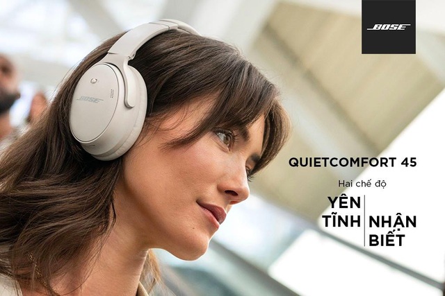 QuietComfort 45 – Tai nghe khử ồn tốt nhất của Bose: Bản nâng cấp QuietComfort 35 II - Ảnh 3.