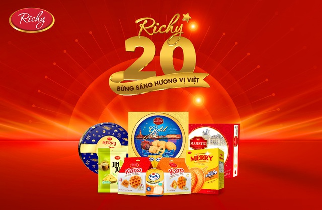 Richy – Hoàng Mai tiếp tục ghi danh top đầu ngành Thực phẩm – bánh kẹo Việt - Ảnh 2.