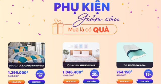 Vua Nệm “chơi lớn”: Phủ bão từ cửa hàng, sàn thương mại điện tử đến đường phố - Ảnh 6.