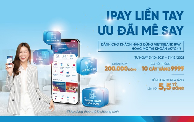 Nhiều ưu đãi cho khách hàng sử dụng dịch vụ Ngân hàng số VietinBank - Ảnh 1.