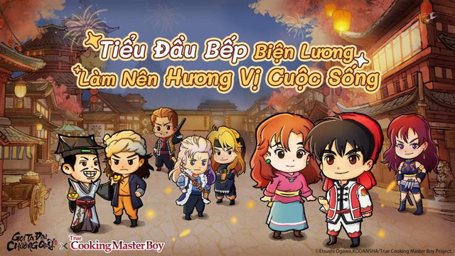 Gọi Ta Đại Chưởng Quỹ update phiên bản mới, kết hợp cùng bộ anime kinh điển “Tiểu đầu bếp cung đình” - Ảnh 1.