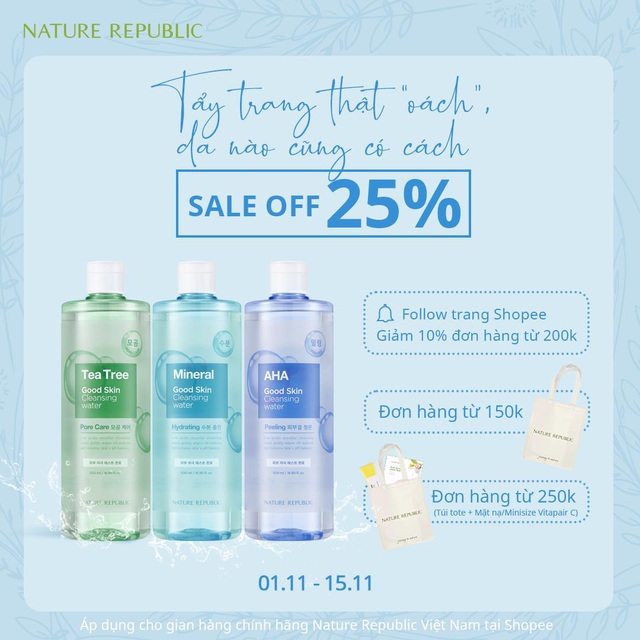 Nature Republic - Thương hiệu mỹ phẩm thiên nhiên Hàn Quốc đổ bộ Việt Nam cùng loạt deal cực shock! - Ảnh 5.