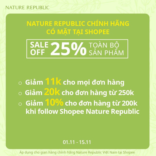 Nature Republic - Thương hiệu mỹ phẩm thiên nhiên Hàn Quốc đổ bộ Việt Nam cùng loạt deal cực shock! - Ảnh 6.