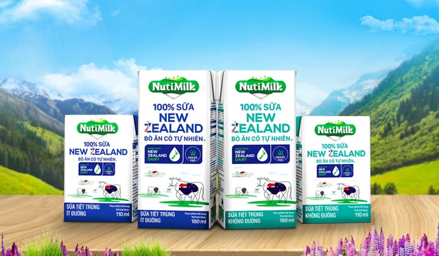 Nutifood đưa 100% sữa New Zealand bò ăn cỏ tự nhiên về Việt Nam - Ảnh 1.
