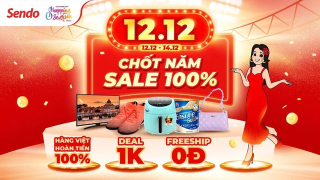 Giải mã cụm từ hot nhất ngày 12/12: Hoàn tiền 100% - Ảnh 2.
