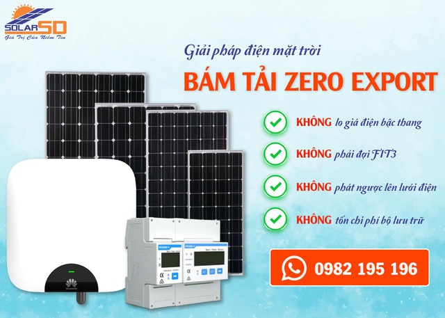 Solar Sông Đà mang đến giải pháp điện mặt trời tối ưu, hiện đại - Zero Export - Ảnh 2.