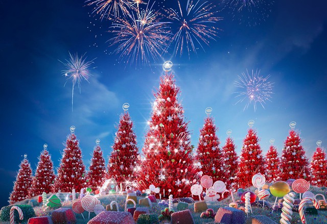 H&eacute; lộ điểm check-in Noel đẹp trụy tim: L&agrave;ng kẹo ngọt cổ t&iacute;ch tại Ecopark - Ảnh 4.