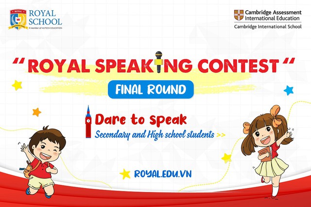 Học sinh Royal School lan tỏa th&ocirc;ng điệp &ldquo;sống xanh&rdquo; tại Royal Speaking Contest - Ảnh 1.