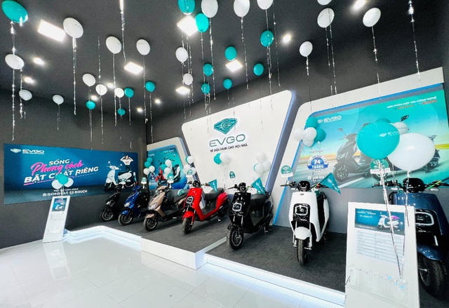 Xe máy điện EVGO của tập đoàn Sơn Hà chính thức xuất hiện tại Hà Nam - Ảnh 3.