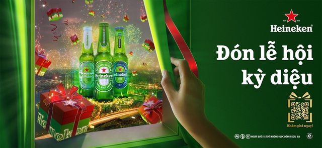 Đón cơn mưa quà tặng chào đón mùa lễ hội kỳ diệu cùng Heineken phiên bản đặc biệt - Ảnh 2.