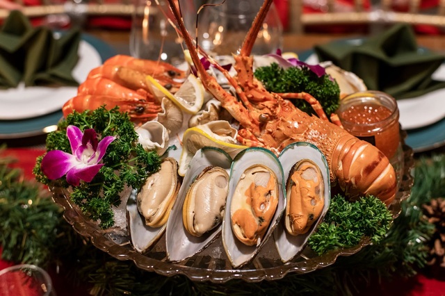 Au Gourmet là đơn vị Việt Nam được chọn đăng cai bữa tiệc Giáng sinh của Đại sứ đặc mệnh toàn quyền Pháp tại Việt Nam - Ảnh 5.