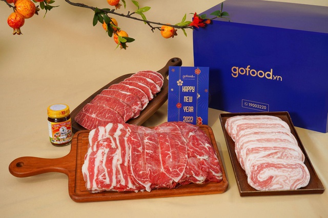 Quà tết doanh nghiệp Gofood: Gửi trao món quà thực phẩm thượng hạng - Ảnh 1.