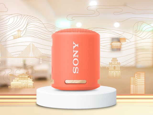 Chiếc loa xinh xắn Sony XB13 - gói cả không khí Tết mang theo bên người - Ảnh 1.