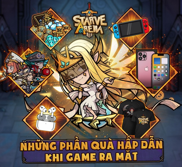 Starve Arena – “lính mới” với gameplay đỉnh khỏi bàn, đồ họa đẹp miễn chê trình làng tín đồ game Idle - Ảnh 5.