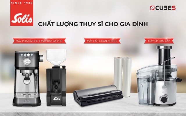 Thương hiệu đồ gia dụng Thụy Sĩ Solis ch&iacute;nh thức c&oacute; mặt tại Việt Nam - Hơn 100 năm kinh nghiệm, th&agrave;nh c&ocirc;ng tại nhiều thị trường - Ảnh 1.