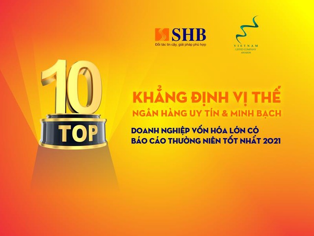 SHB tiếp tục được vinh danh top 10 doanh nghiệp có BCTN tốt nhất - Ảnh 1.