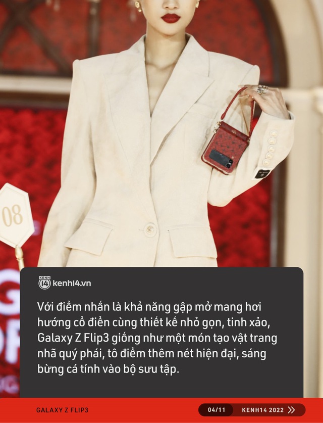 Vẻ đẹp của người phụ nữ hiện đại được khắc họa rõ nét qua hình tượng chiếc “thảm đỏ” trên loạt thiết kế phụ kiện Galaxy Z Flip3 đến từ Công Trí - Ảnh 3.