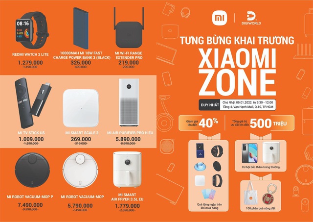 Khai trương Xiaomi Zone tại Vạn Hạnh Mall, ưu đãi tổng giá trị lên đến 500 triệu đồng - Ảnh 4.