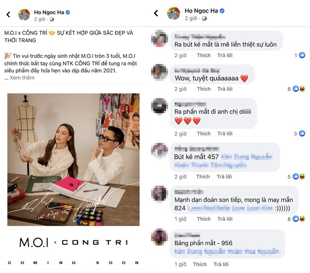 Sự kết hợp giữa NTK Công Trí và thương hiệu mỹ phẩm Việt M.O.I của Hà Hồ khiến hội chị em mê làm đẹp “đứng ngồi không yên” - Ảnh 4.