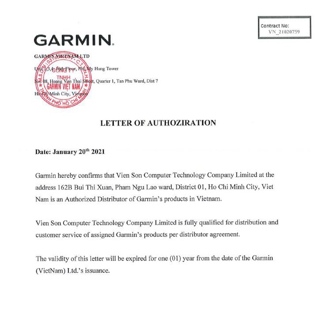 Viễn Sơn chính thức trở thành nhà phân phối các sản phẩm Garmin tại Việt Nam - Ảnh 1.