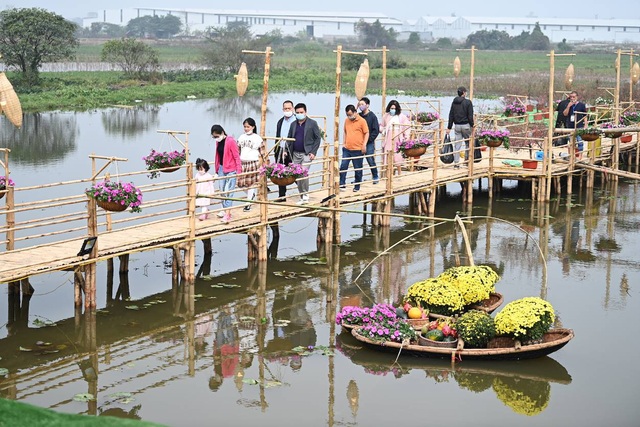 Home Hanoi Xuan 2021 - Nơi gặp gỡ hoa cỏ mùa xuân - Ảnh 2.