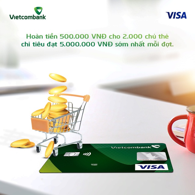 Xuân vui như ý, mua sắm thả ga cùng thẻ Vietcombank Visa - Ảnh 2.