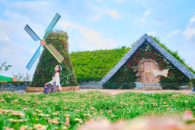 Tiết lộ địa điểm tại Đà Lạt được check-in nhiều bậc nhất trên mạng xã hội thời gian qua - Khu du lịch Fresh Garden - Ảnh 1.