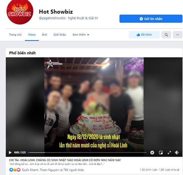 Hot showbiz – fanpage chuyên cập thật thông tin “ nóng” theo cách đặc biệt nhất - Ảnh 3.