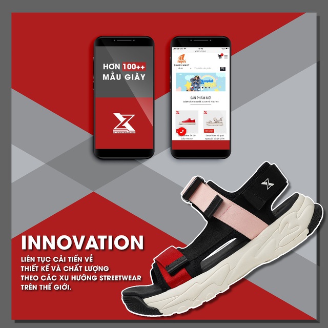 ZX Innovation Collection - BST đón đầu xu hướng sandal streetwear 2021 - Ảnh 1.