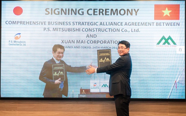 Lễ ký kết thỏa thuận hợp tác giữa P.S. Mitsubishi và Xuân Mai Corp - Ảnh 2.