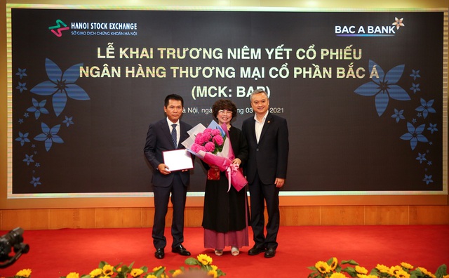 BAC A BANK chính thức niêm yết cổ phiếu trên sàn HNX - Ảnh 2.