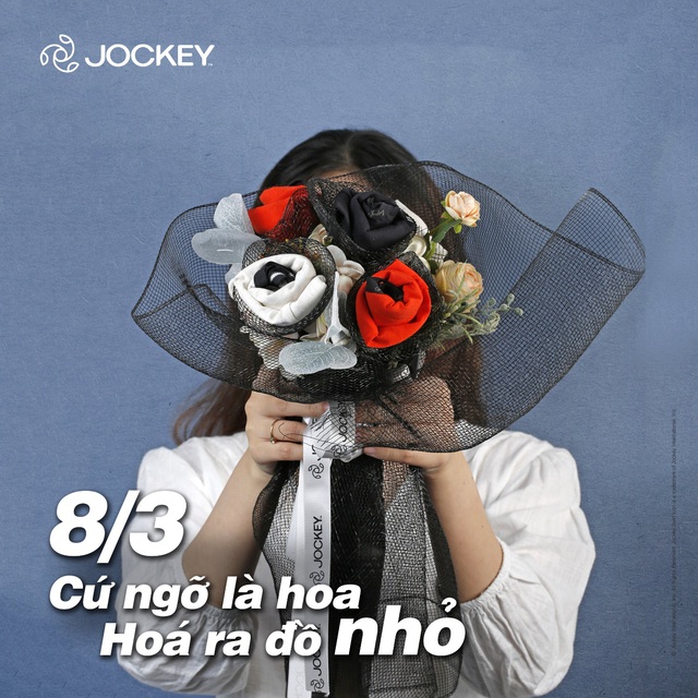 Cơn sốt b&oacute; hoa nội y Jockey 8/3 độc lạ: Tặng em sự bất ngờ - Ảnh 2.