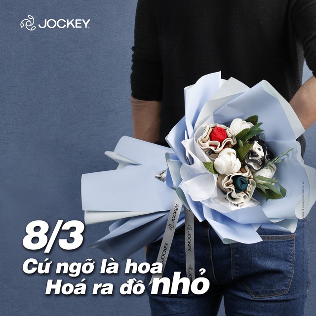 Cơn sốt b&oacute; hoa nội y Jockey 8/3 độc lạ: Tặng em sự bất ngờ - Ảnh 3.