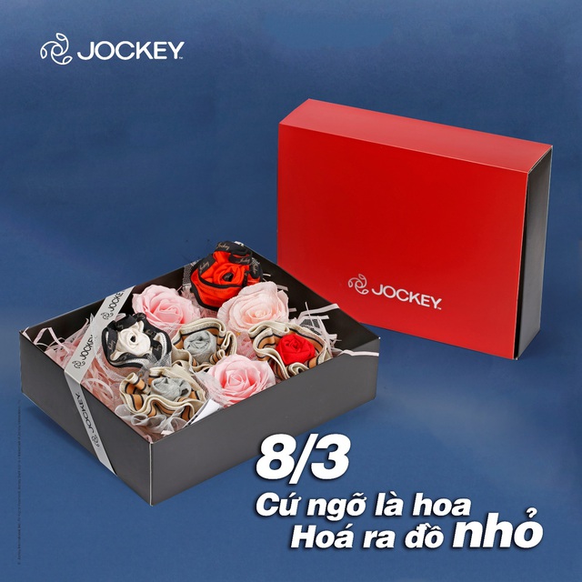 Cơn sốt b&oacute; hoa nội y Jockey 8/3 độc lạ: Tặng em sự bất ngờ - Ảnh 4.
