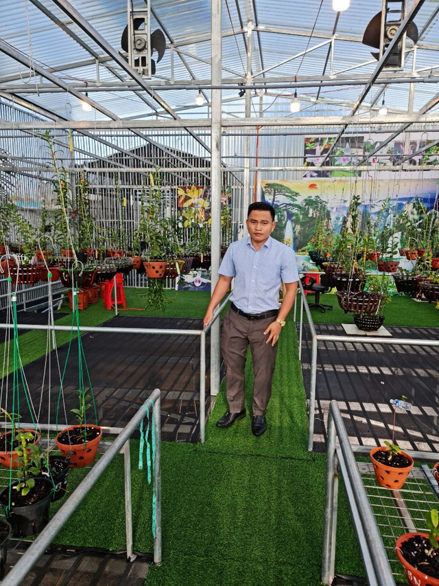L&ecirc; Văn Thường và &lsquo;v&aacute;n cược&rsquo; với hoa lan của ch&agrave;ng c&ocirc;ng chức Đắk N&ocirc;ng - Ảnh 1.