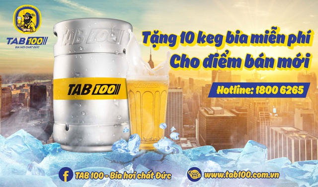 Mở quán nhậu trong tháng 04: Tặng 10 keg bia miễn phí - Ảnh 2.