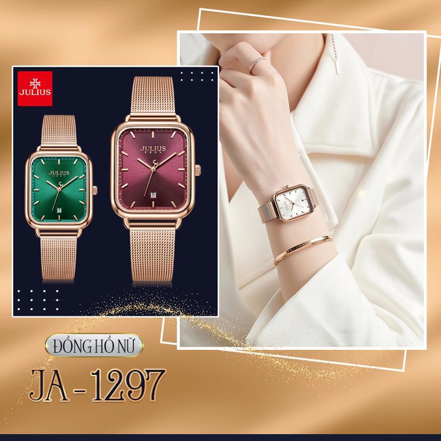 Đón đầu xu thế thời trang đẳng cấp và sành điệu với 10 mẫu đồng hồ Julius hot nhất 2021 - Ảnh 2.